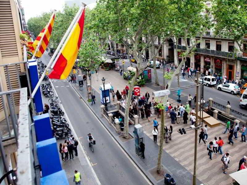 Hostal Bcn Ramblas Barcelona Eksteriør billede